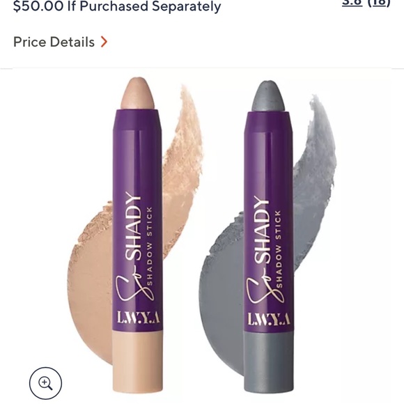 NIB LWYA So Shady Shadow Sticks by Kim Gravel RoseGold/Cocoa - Picture 5 of 7